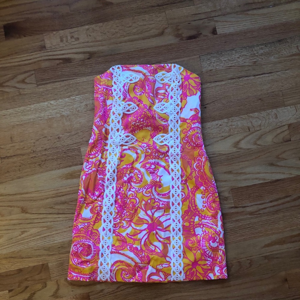 Lilly Pulitzer Strapless Dress